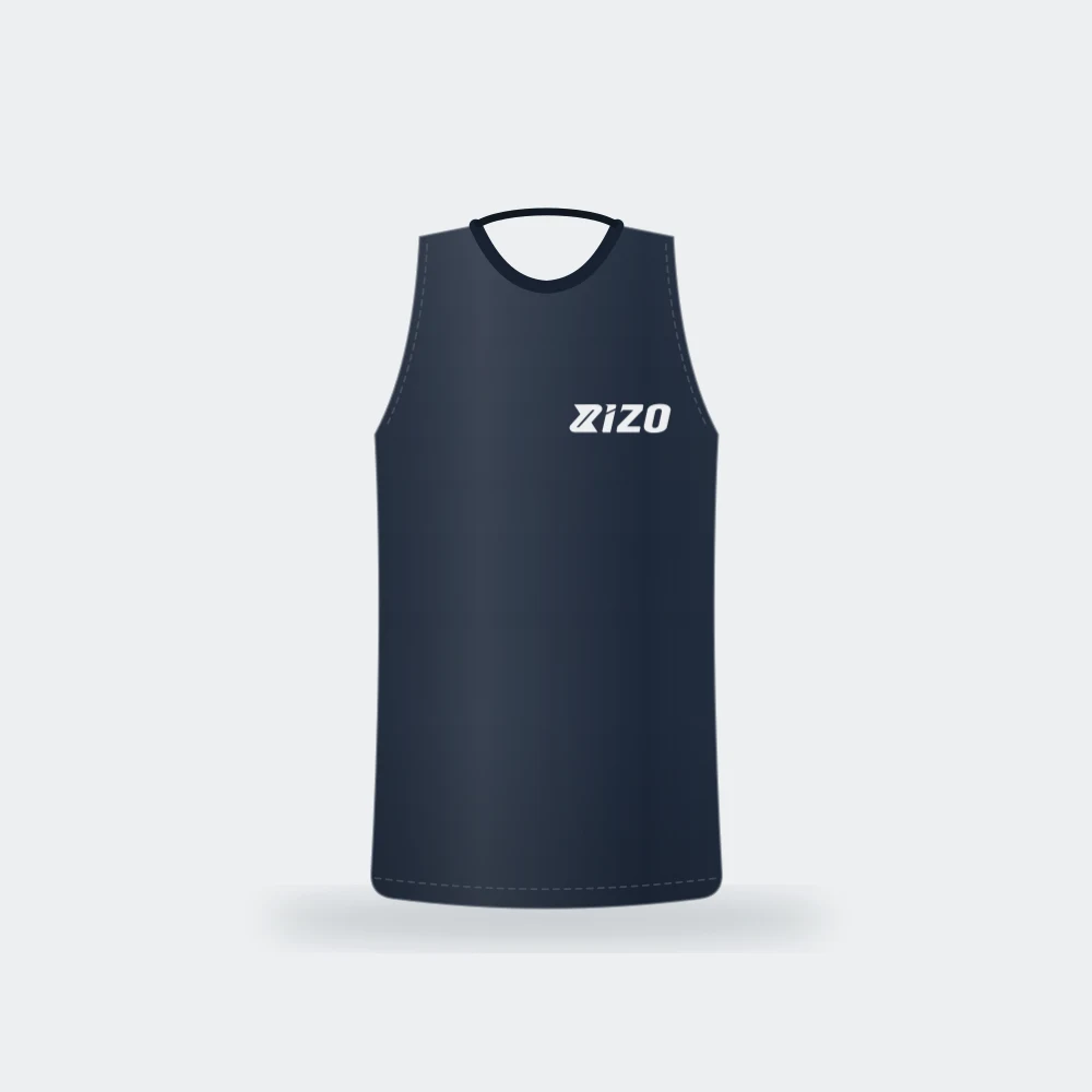 ZIZO sleeveless training vest in charcoal